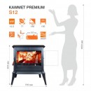 Печь камин KawMet Premium S12 (12,3 kW)