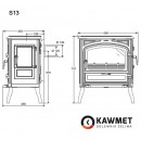 Печь камин KawMet Premium S13 (10 kW)