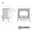 Печь камин KawMet Premium S5 (11,3 kW)
