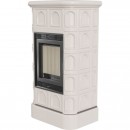 Печь камин Kratki BLANKA KAFEL K (кафель кремовый)