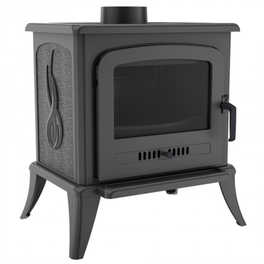 Печь камин Kratki Koza K7 (130) ASDP (с авто управлением подачи воздуха с выходом)