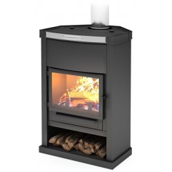 Дровяной камин УГЛОВОЙ Теплодар ОВ-120