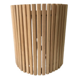 Абажур узкой рейки для бани и сауны