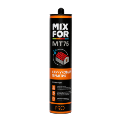 Герметик для кровли MIXFOR MT-75 КАУЧУКОВЫЙ ПРОЗРАЧНЫЙ 310 мл Герметик для кровли MIXFOR MT-75 КАУЧУКОВЫЙ ПРОЗРАЧНЫЙ 310 мл