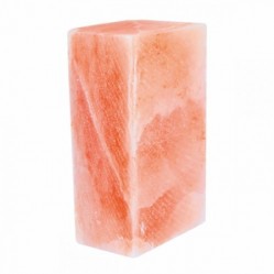 Кирпич из Гималайской соли 20*10*5 см шлифованный Кирпич из Гималайской соли 20*10*5 см шлифованный