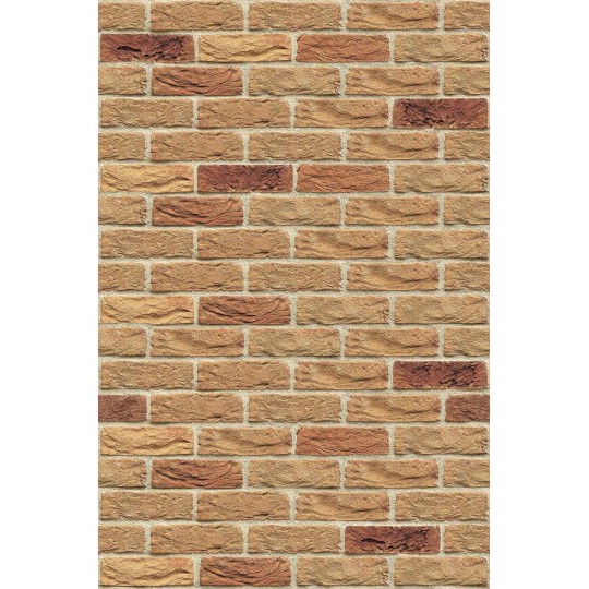 Плита ДЕКОР Песочный №1006 Вертикаль 9мм (1200х600)