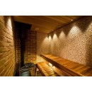 Панно из спилов можжевельника 700х700 мм