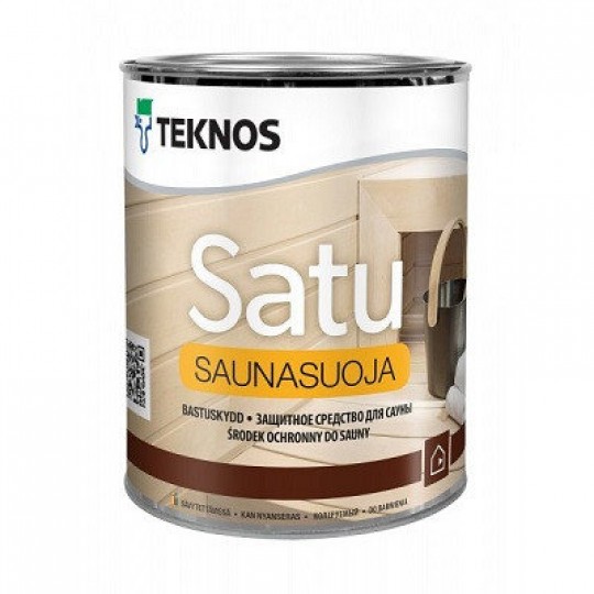 Защитный состав Teknos Satu Saunasuoja 0.9 л